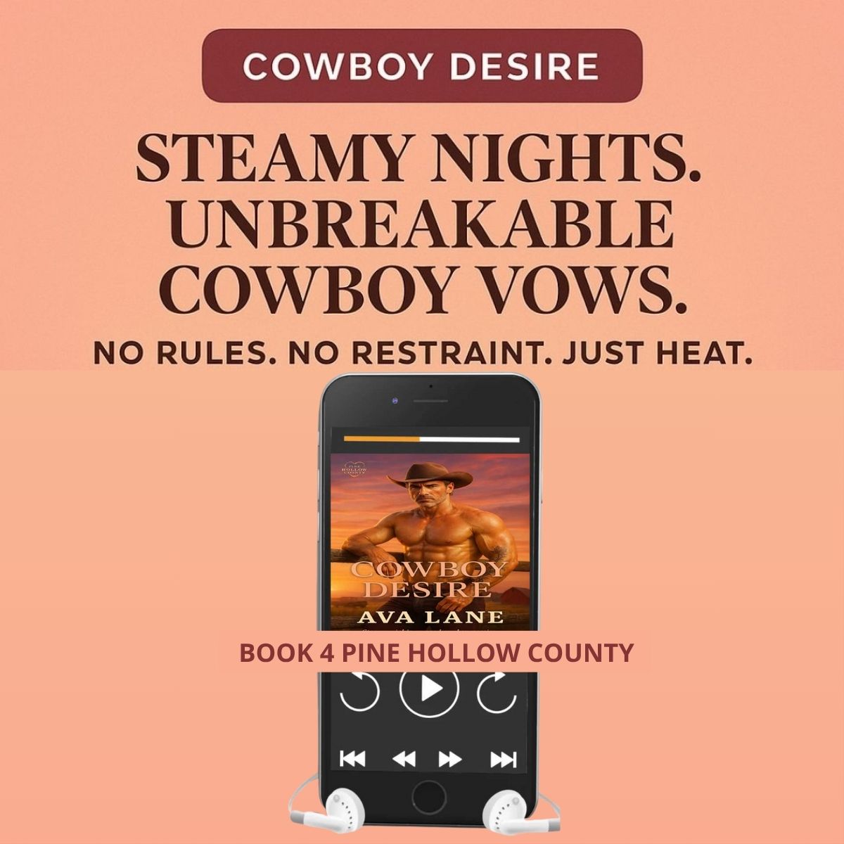 Claimed & Cherished by Fierce Cowboys Audiobook